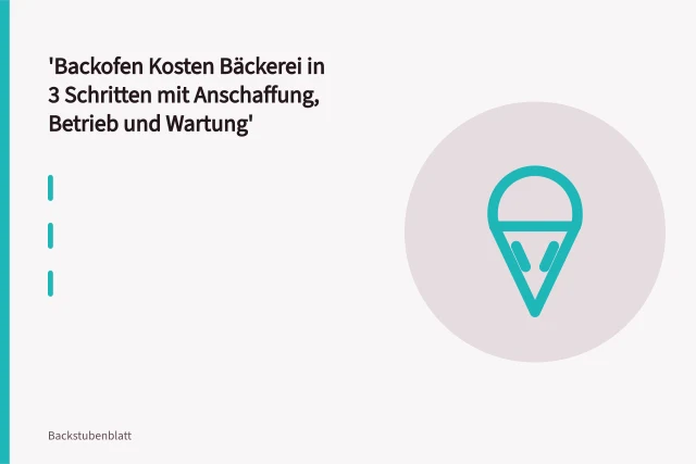 Gewerblicher Etagenbackofen mit frischen Broten in der Backstube. Backofen Kosten Bäckerei in 3 Schritten mit Anschaffung, Betrieb und Wartung