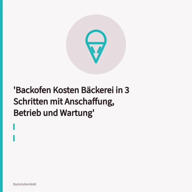 Gewerblicher Etagenbackofen mit frischen Broten in der Backstube. Backofen Kosten Bäckerei in 3 Schritten mit Anschaffung, Betrieb und Wartung