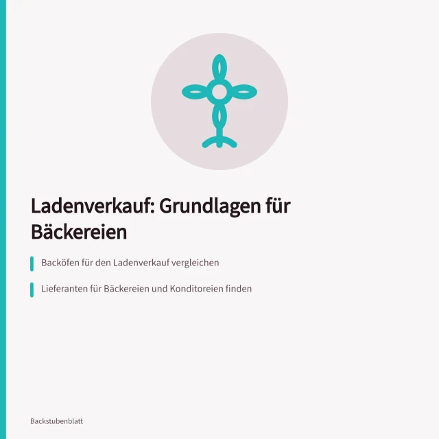 Ladenverkauf in Bäckereien und Konditoreien: Grundlagen, Planung und Lieferanten. Ladenverkauf: worum es in dieser Rubrik geht